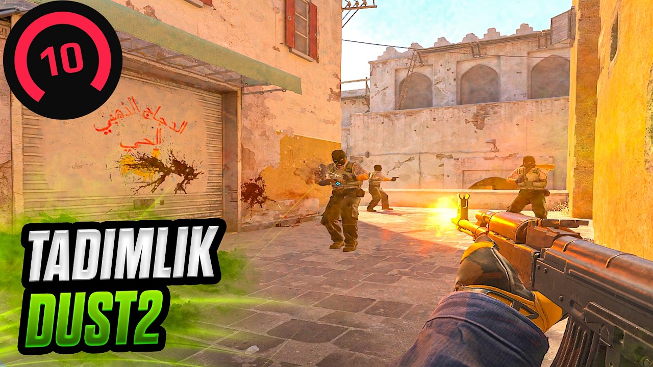 CS2 - Faceit 2900+ ELO | Dust 2 | Tadımlık Maç! (CS2 POV/Gameplay)