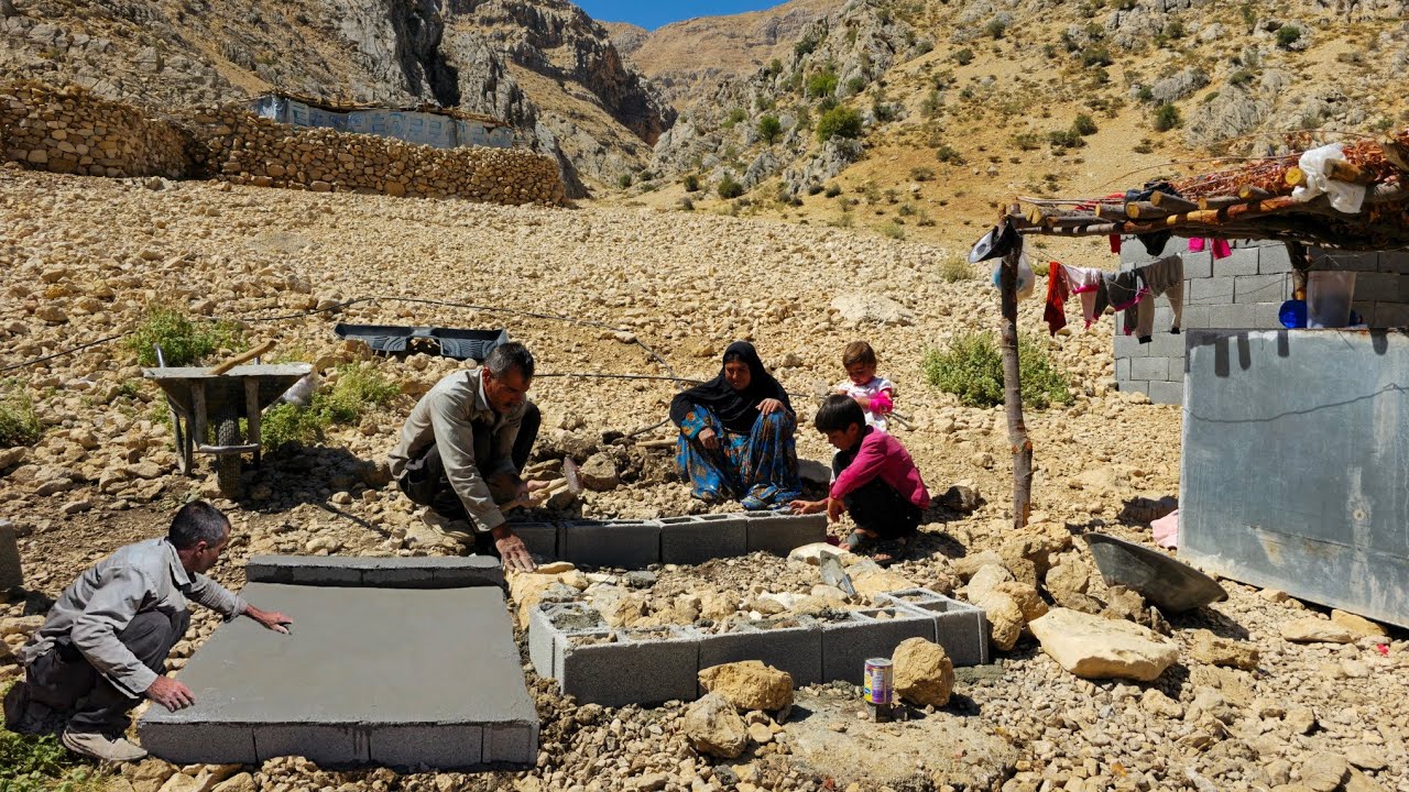 Nader is thinking of increasing comfort facilities for the family and building platform for washing