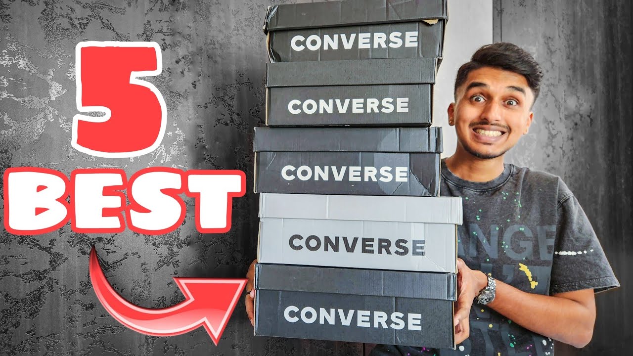 Unboxing Top 5 *Different* CONVERSE You Should Try