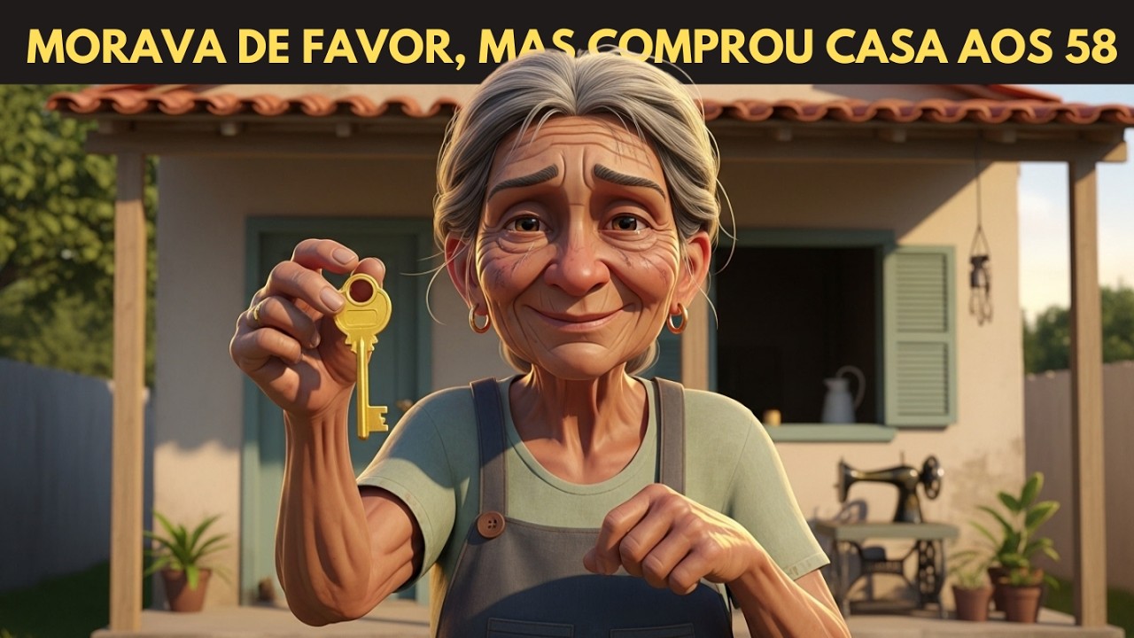 58 Anos e Morando de Favor: A REGRA DO 1% que fez essa VÓ COMPRAR sua Casa Própria