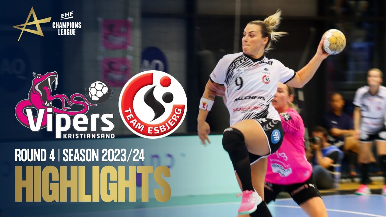 Vipers Kristiansand vs Team Esbjerg | Round 4 | EHF Champions League Women 2023/24