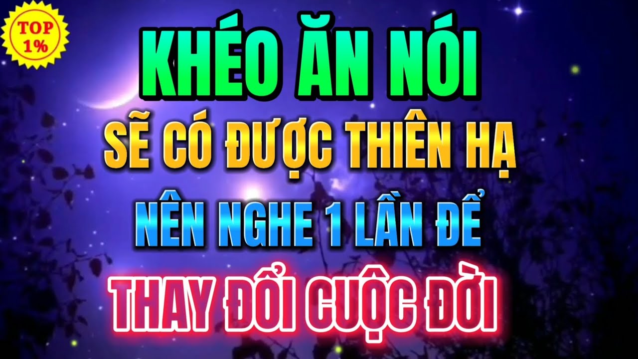 Nghe Những Lời Này 1 Lần Trong Đời Để THAY ĐỔI CUỘC ĐỜI MÃI MÃI | Mỗi Ngày Tiến Bộ 1%