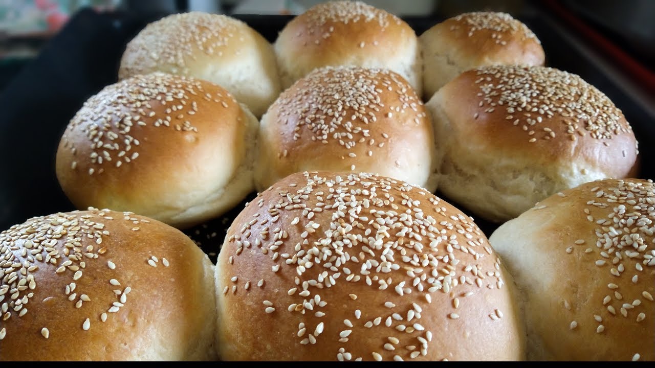 Homemade Burger Buns | Домашни Питки За Хамбургери