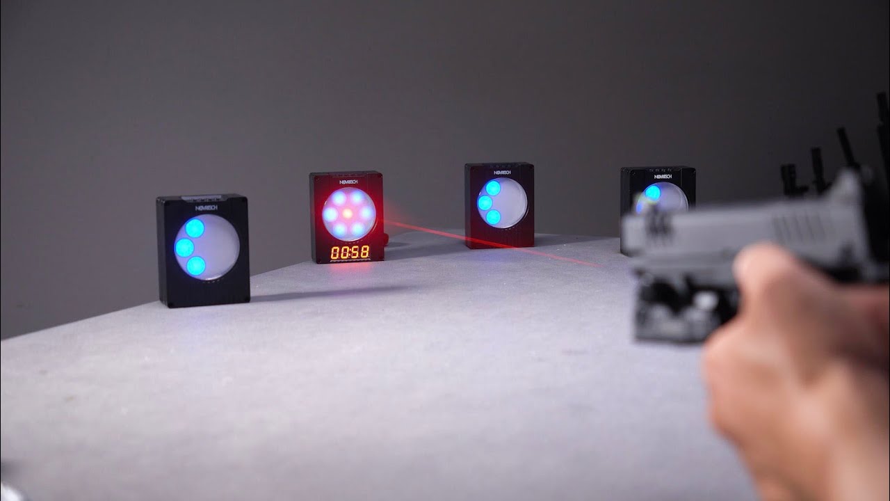 【玩彈】用這套計時靶，在家就能練IPSC｜Novritsch-Designed Laser Target Timer Kit Review