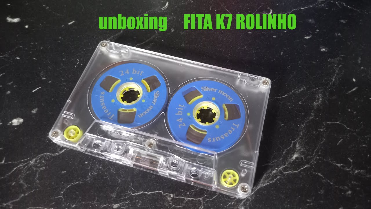 Unboxing Fita K7  Rolinho . da China
