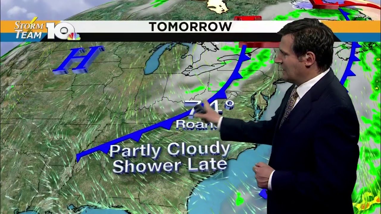 Weather Forecast for April 27, 2018
