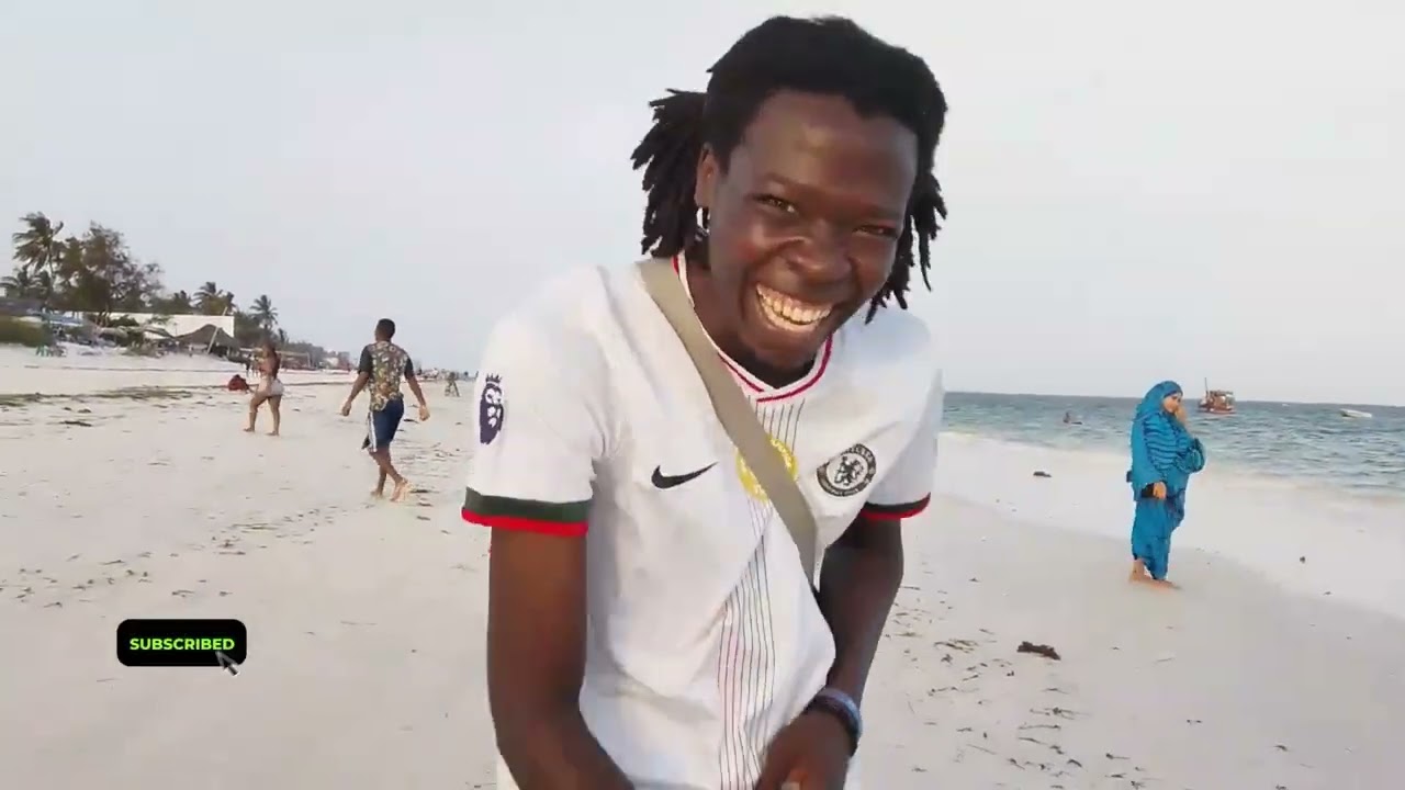 A quick prank with nyali beach ⛱ lady's ❤ 😍 