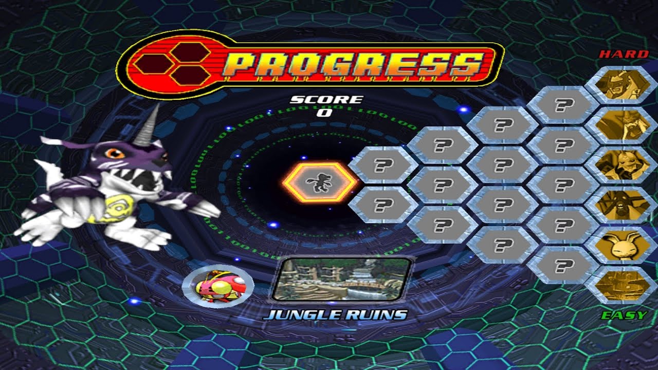 BLACK GABUMON VS DIABOROMON DIGIMON RUMBLE ARENA 2