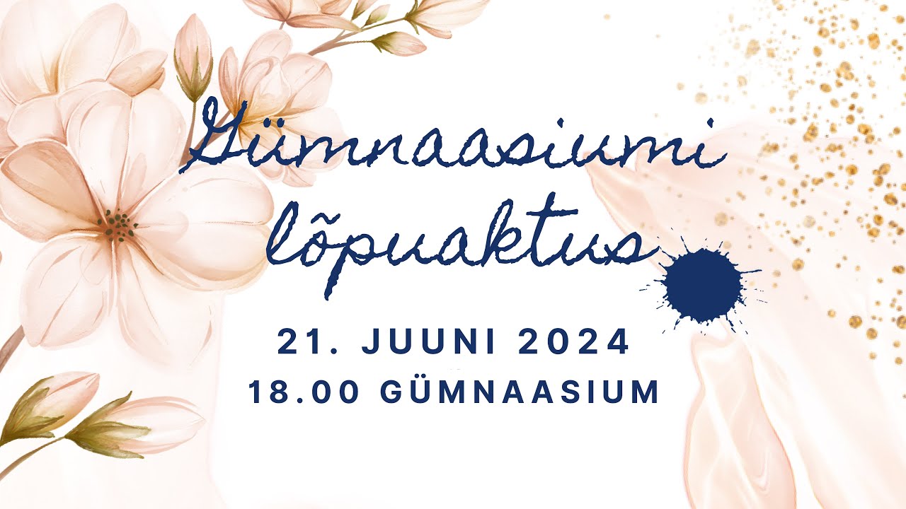 Kose Gümnaasiumi lõpuaktus 2024