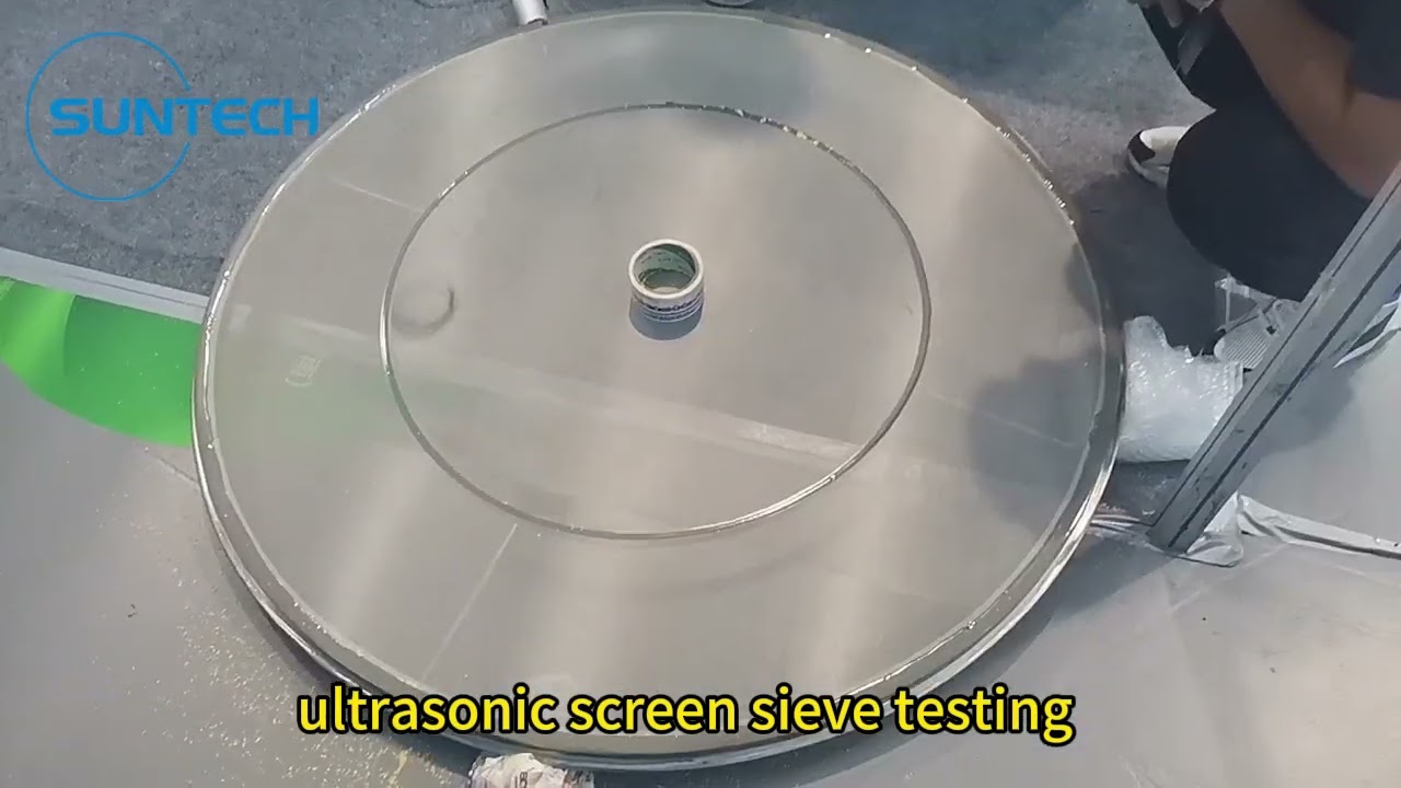 ultrasonic screen sieve testing