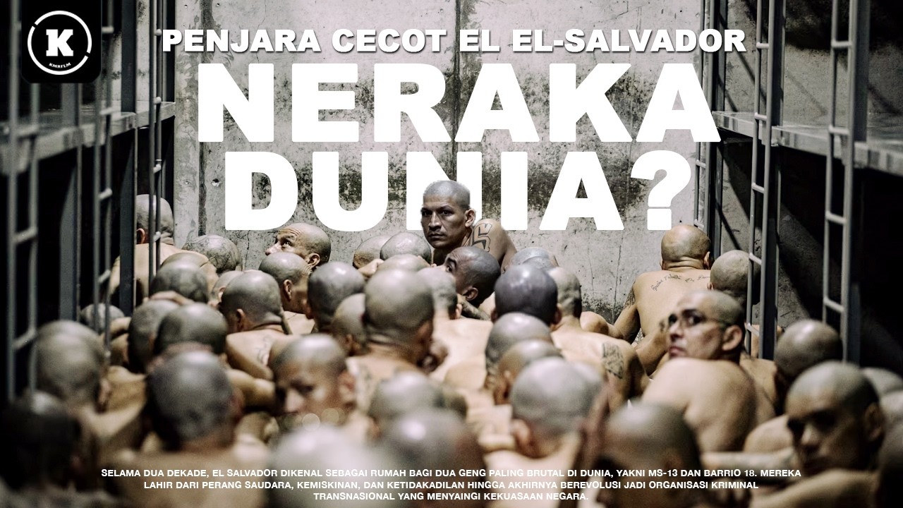 PENJARA CECOT EL SALVADOR BUKANLAH PENJARA BIASA. IA DIBUAT UNTUK ORANG-ORANG KHUSUS!!