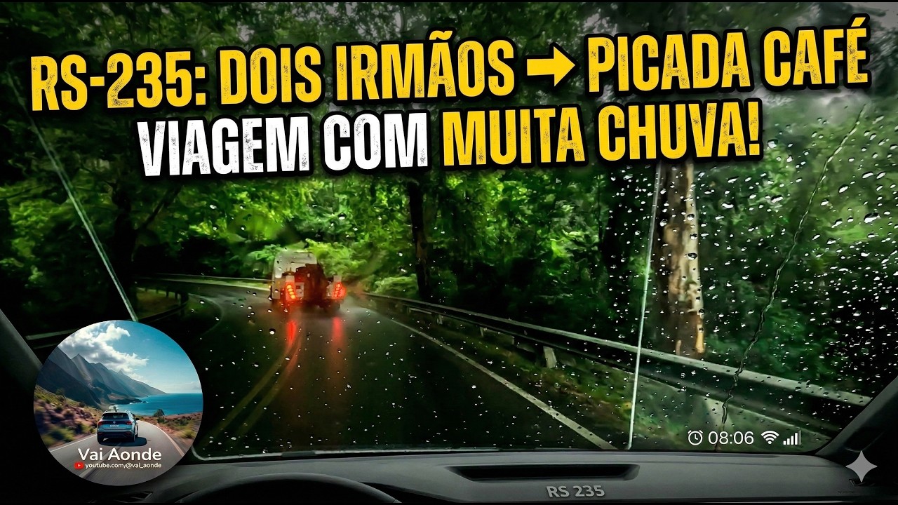 Dois Irmãos a Picada Café com muita chuva - 24 02 26