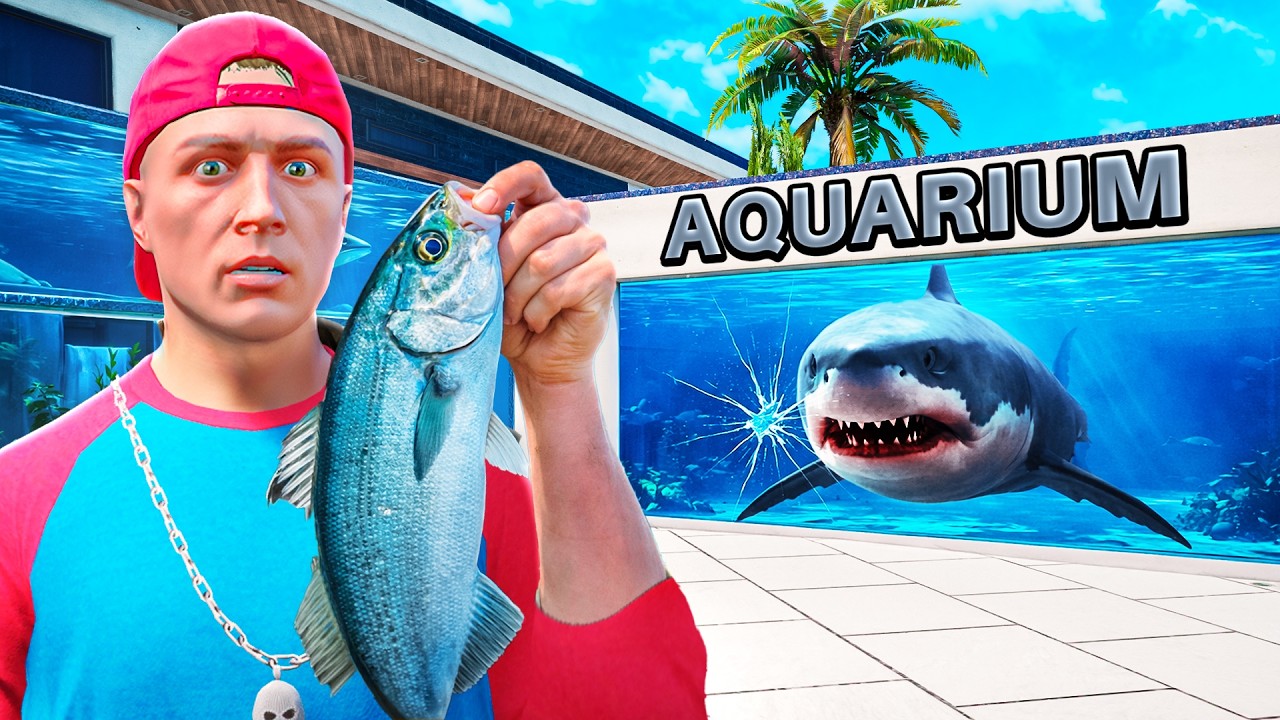 ICRIMAX HAUS zu AQUARIUM UPGRADEN in GTA 5!