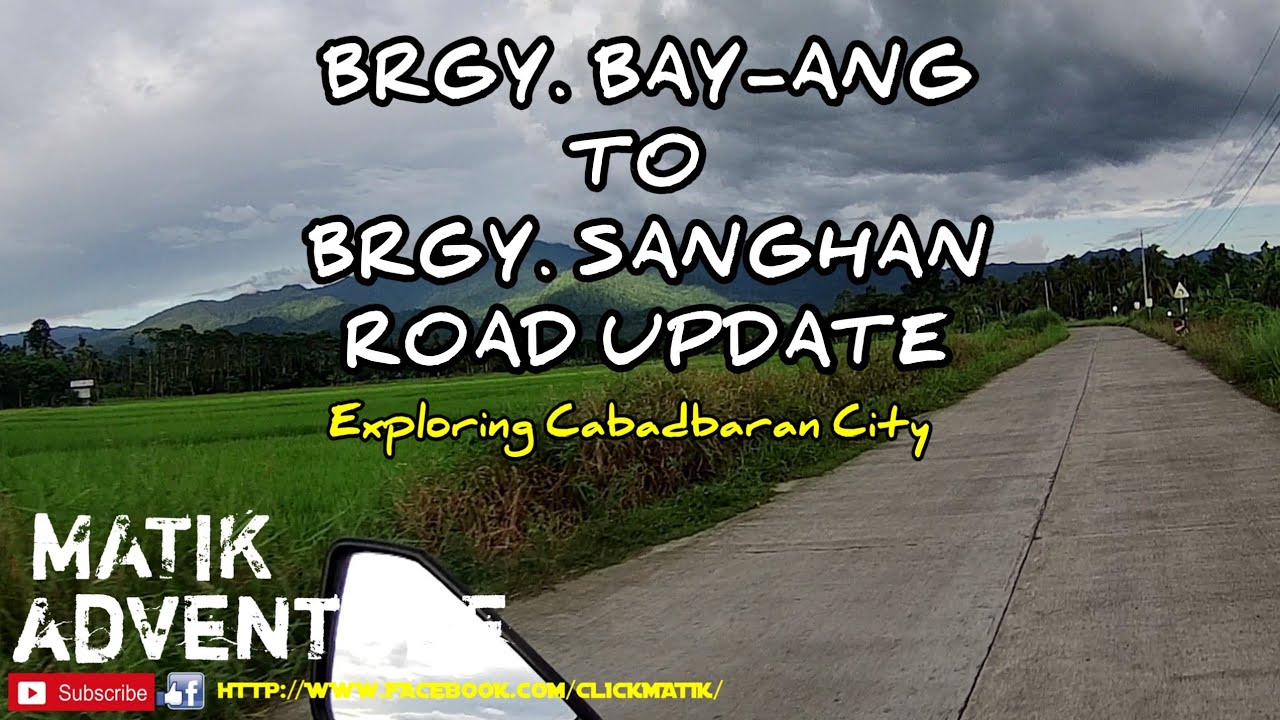 Quick Pass | Brgy. Bay-Ang to Brgy. Sanghan Road Update