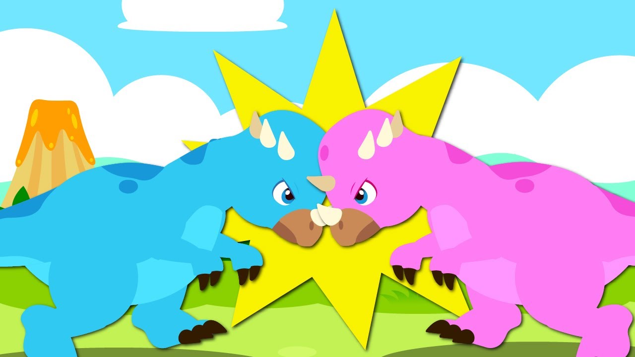 The Head butting Dino, Pachycephalosaurus💥| Kids Songs | Kids Rhyme | Dinosaur Songs | Lotty Friends