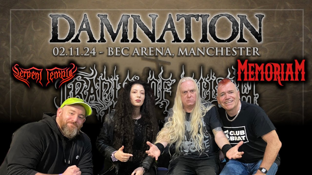 Memoriam Interview & Psycard reading - Damnation 2024