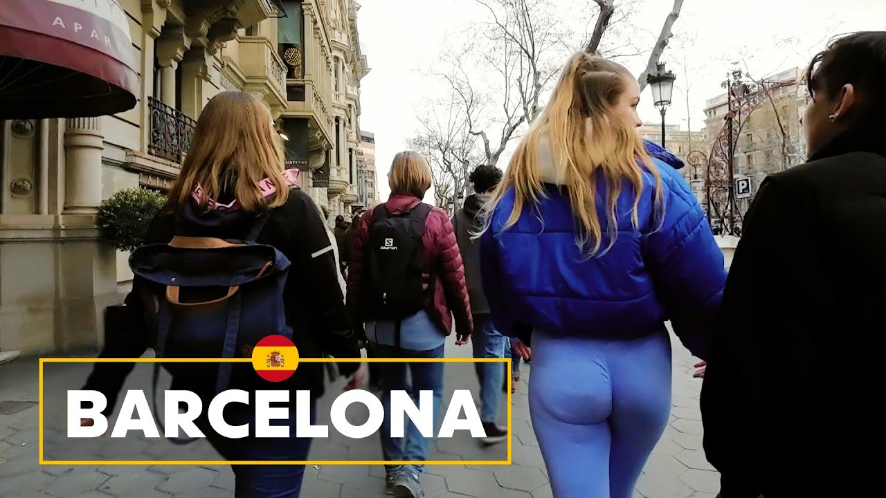 4K Walking Tour in Barcelona 2023, Spain 🇪🇸