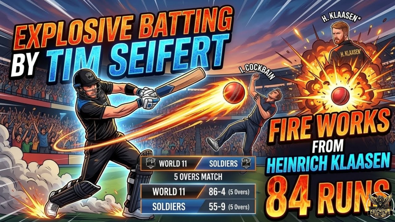 KLAASEN & SEIFERT UNLEASH HELL! 💥 (84 Runs in 5 Overs?!🤯)