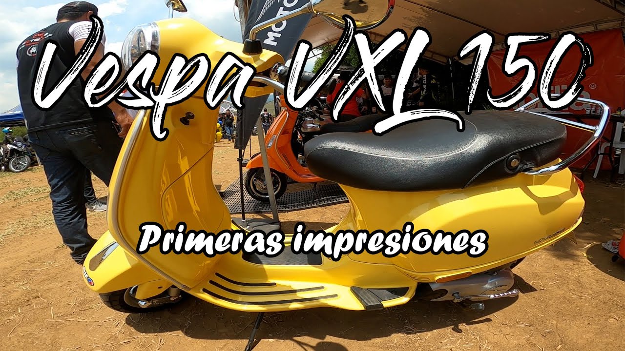 Vespa VXL 150 | Primeras impresiones | ¿Vale la pena comprarla? Velocidad máxima
