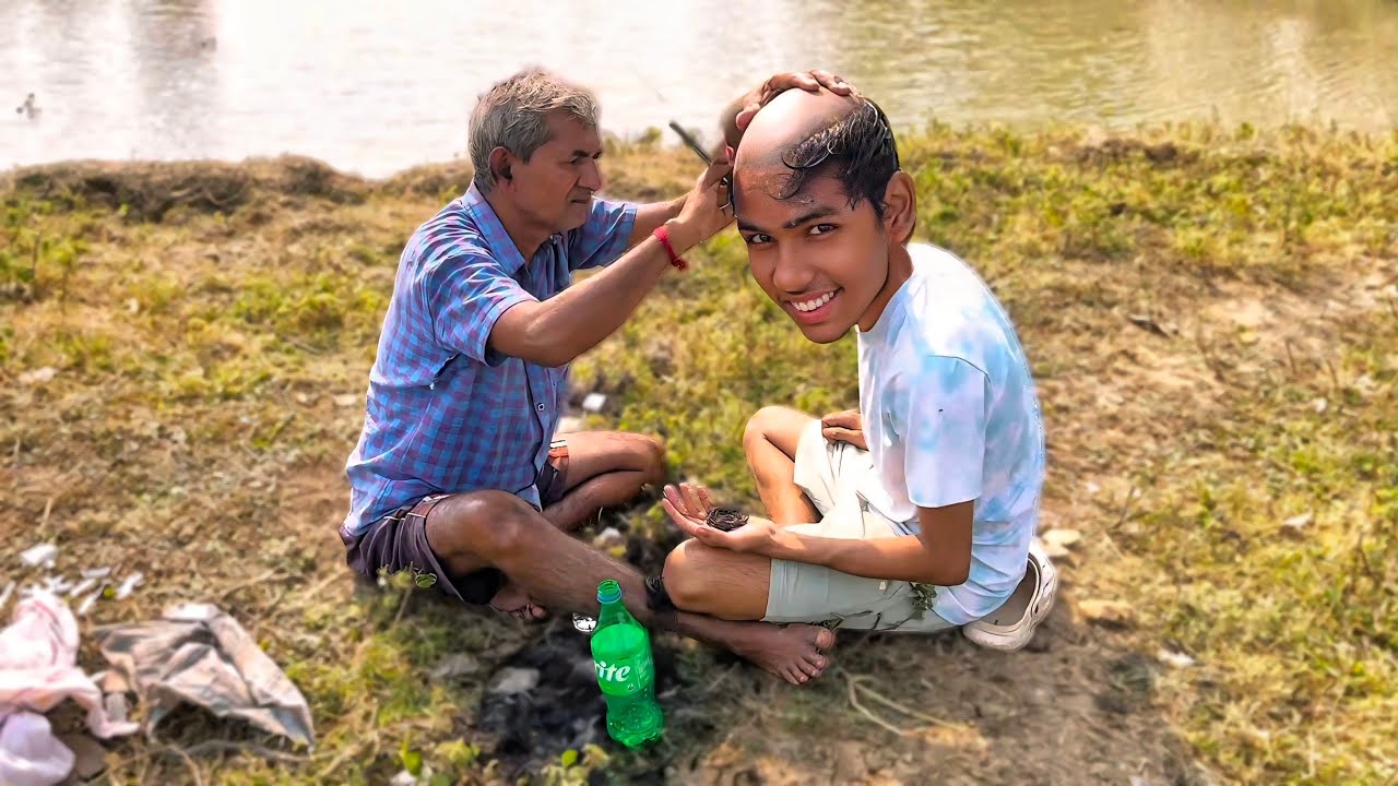 Dada Ji Ka Death Ke Baad 10th Day मुंडन ( Takla ) संस्कार” 🥺 In Village 