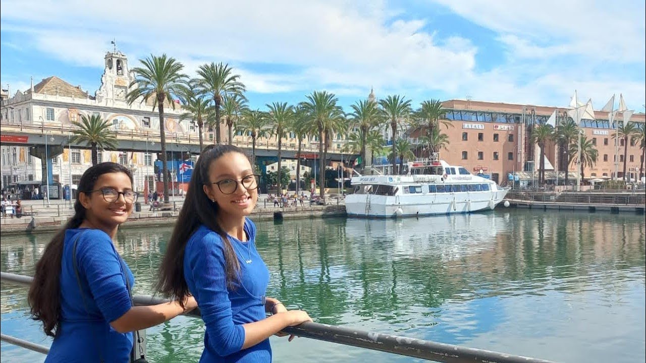 #Vlog 🛳 #Liguria Genova 2°P 🌊 #porto_antico | Giro in barca 🛥🚢🚤