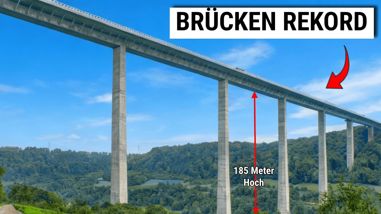 HÖCHSTE BRÜCKE DEUTSCHLANDS: 185 Meter Über Dem Abgrund