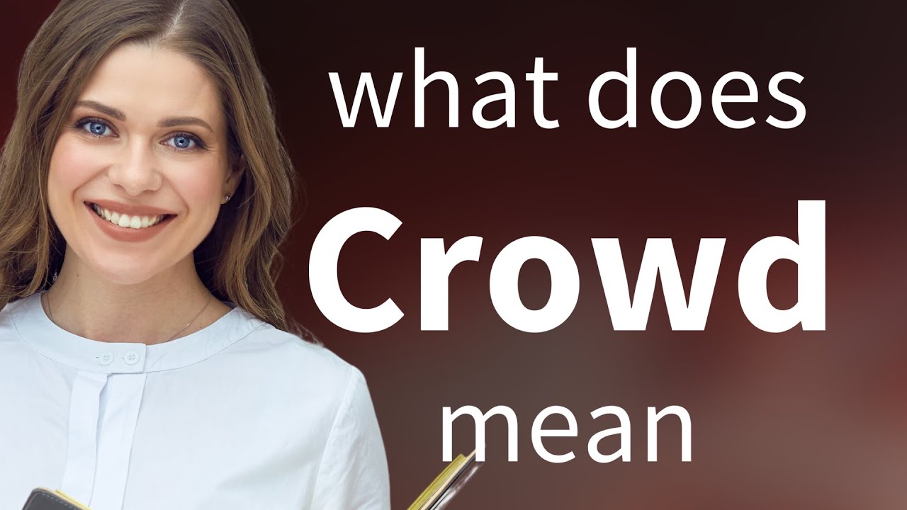 Crowd &mdash; what is CROWD meaning