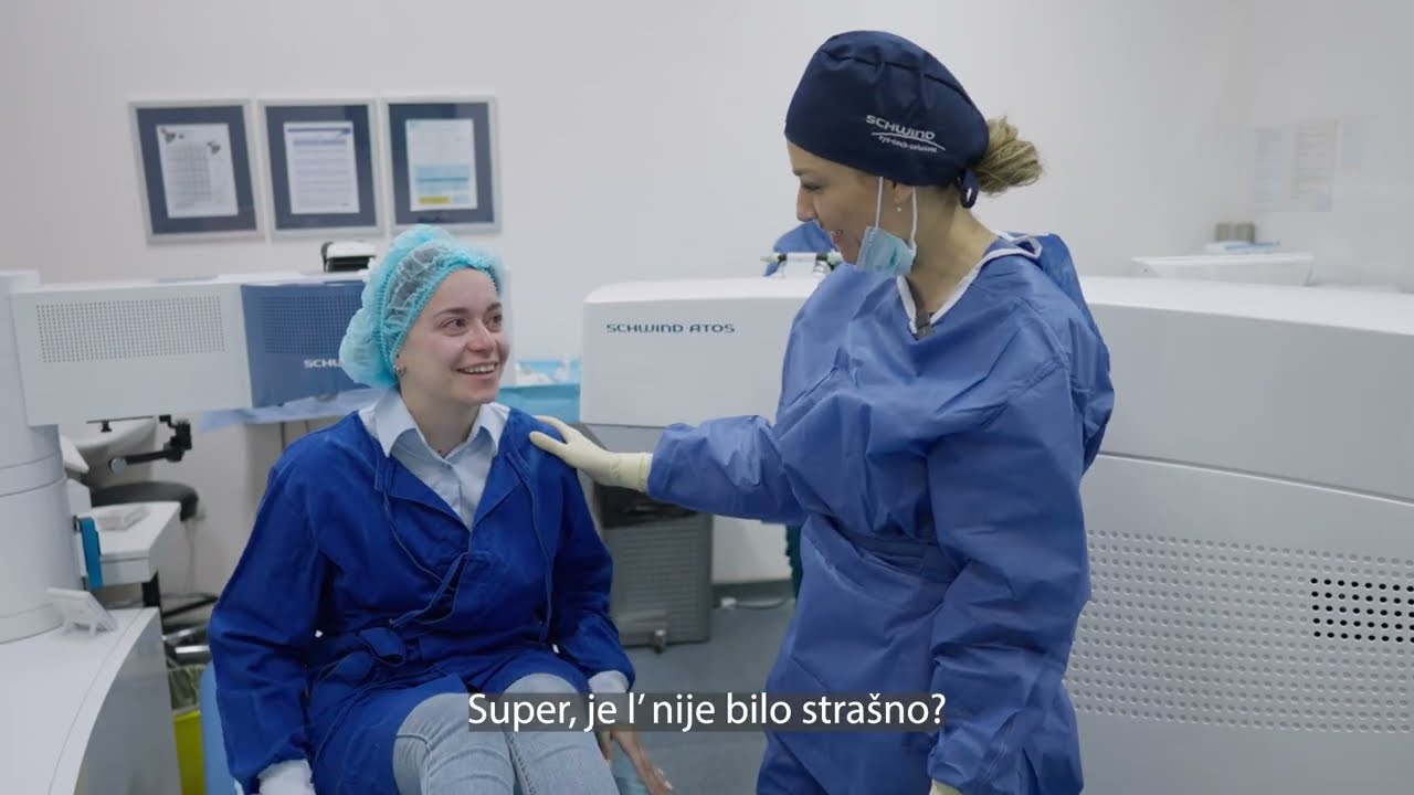 SmartSight lasersko skidanje dioptrije u očnoj bolnici Profesional - iskustvo naše koleginice