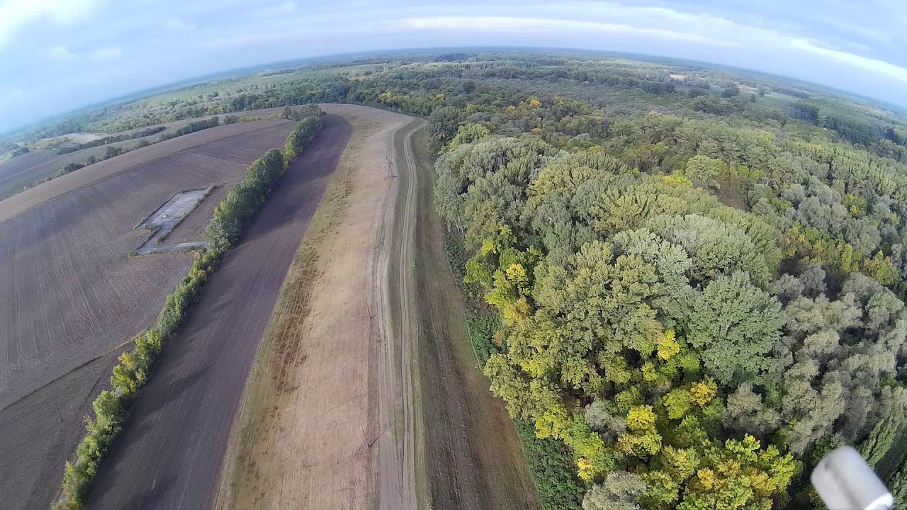 Dji Phantom high altitude between the clouds (300m, 984 feet)