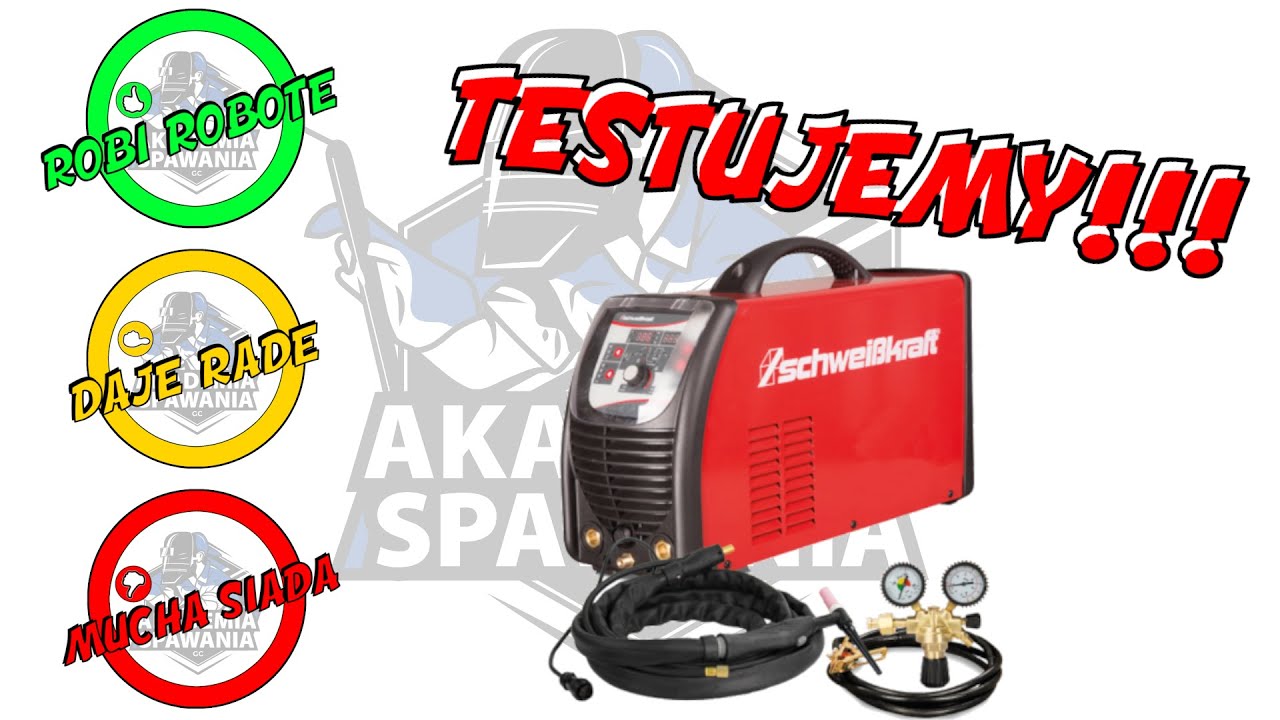 Odcinek 96 - TIG OD PODSTAW - Craft-Tig 201 AC/DC P PULSE - TESTUJEMY!!!