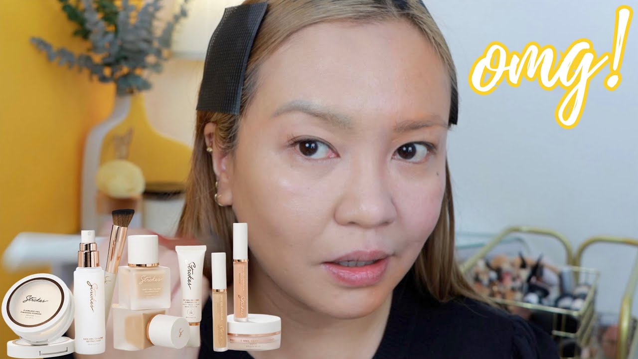 MY NEW FAVORITE FOUNDATION?? GRABE TOH! STROKES COMPLEXION VEIL COLLECTION!!