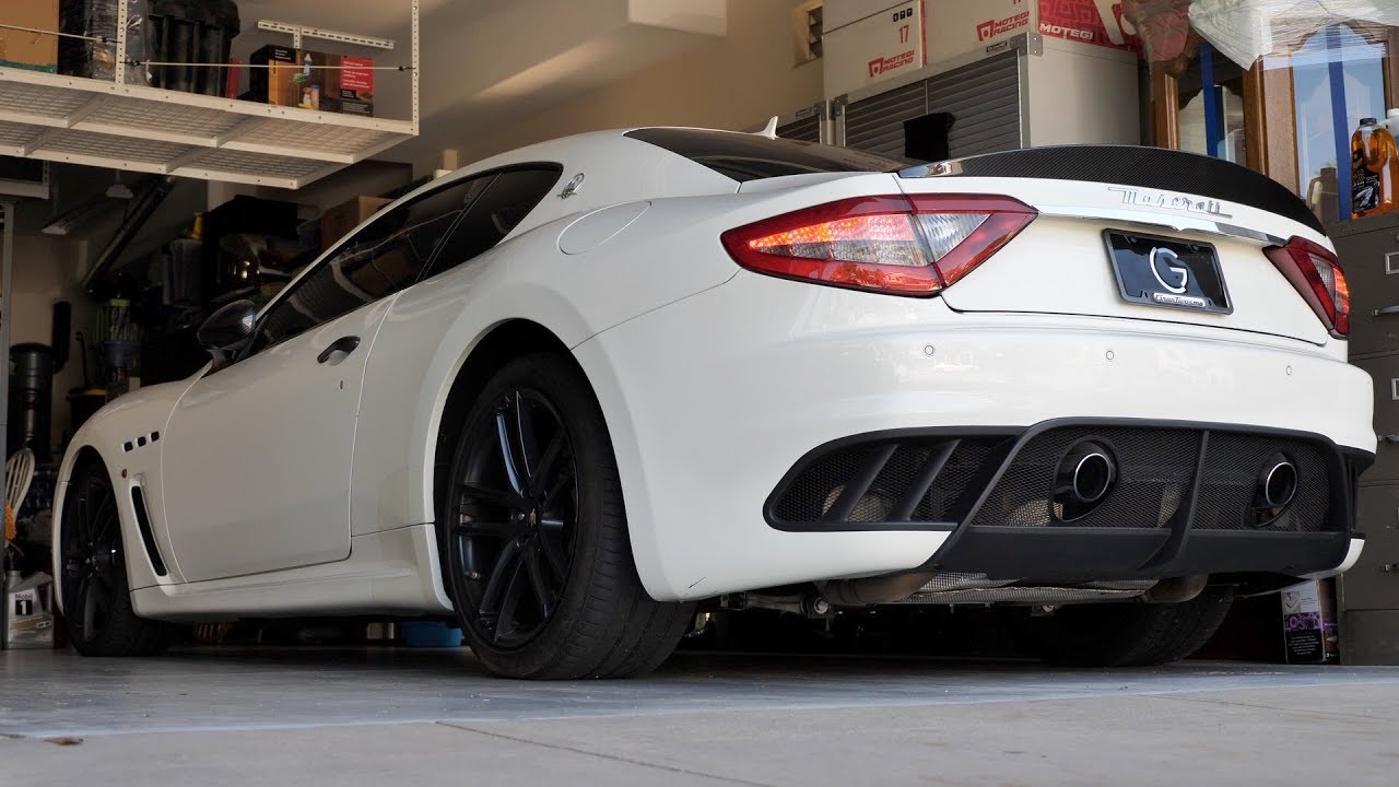 The Ugly way to Change Your Maserati GT Air Filters
