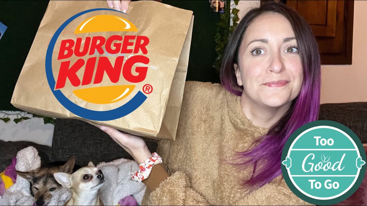 Apro una magic box di BURGER KING per too good to go