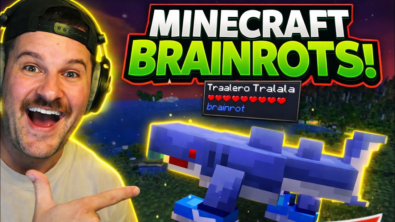 BRAINROTS i MINECRAFT?! HVAD?!