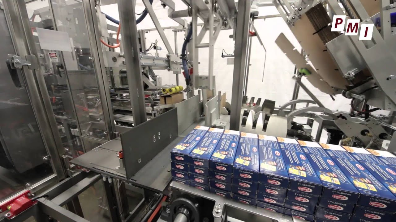 All-servo wrap around case/tray packer | PMI Cartoning