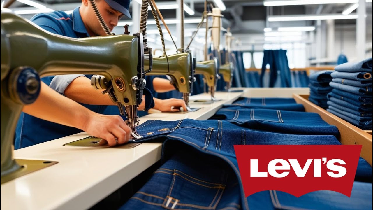 Сделано: как миллионы пар джинсов Levi's шьются на фабрике