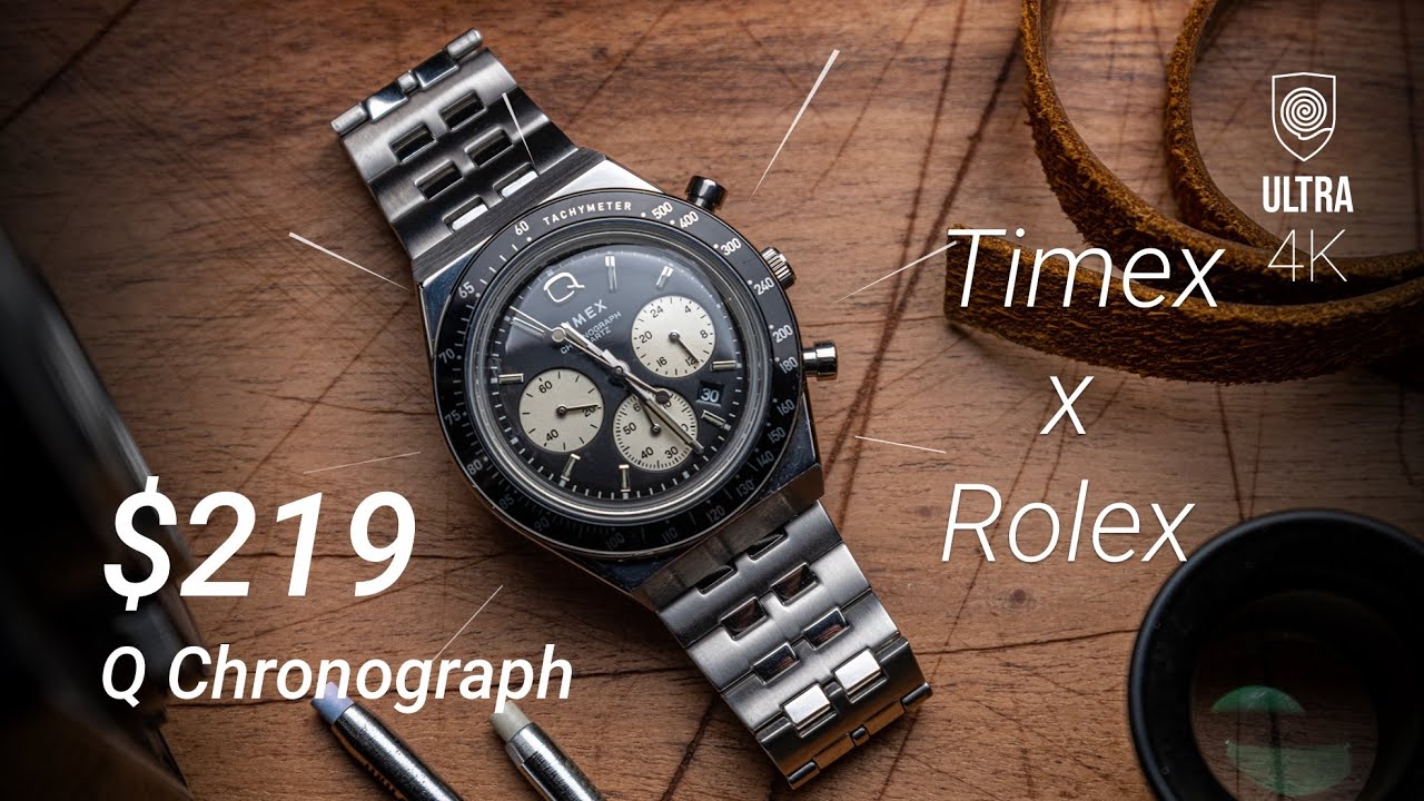 Забудьте о MoonSwatch, этот хронограф Timex Q ИДЕАЛЕН!