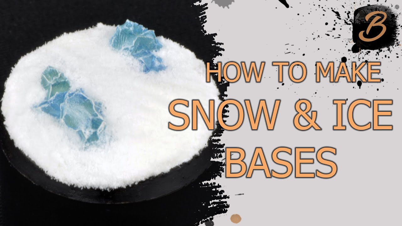 HOW TO MAKE SNOW & ICE BASES: A Step-By-Step Guide