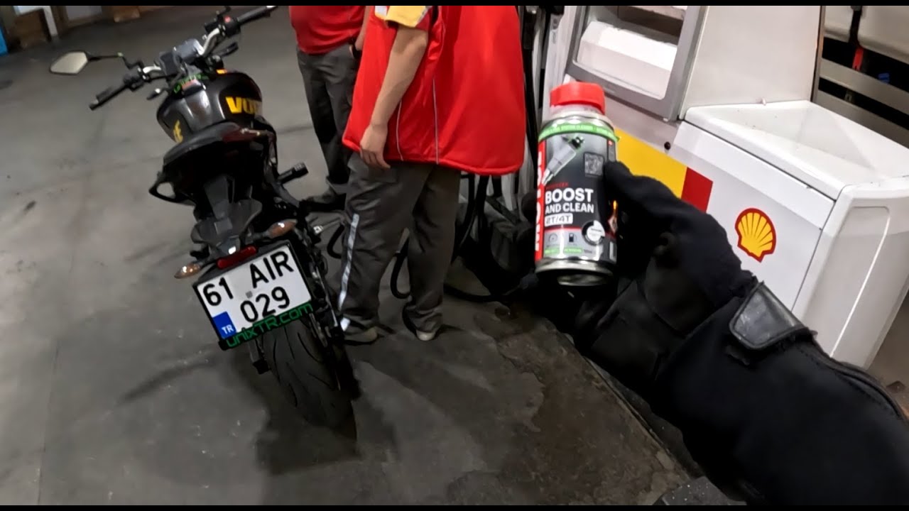 Motosiklet Tekleme ve İstop Sorunu Çözüldü | Motul Boost and Clean Scooter Deneyimim