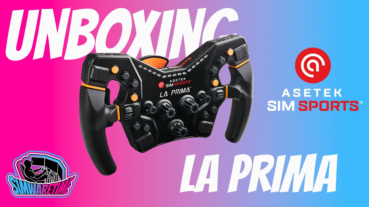 Asetek La Prima Formula Wheel Unboxing