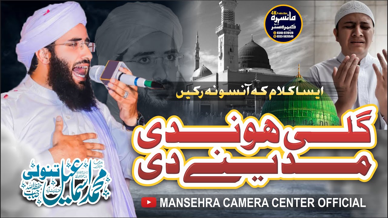 Heart Touching |New Kalam | Gali Honde Madine Di|Toran Da Tan Maza Honda || By Ismail Tanoli |
