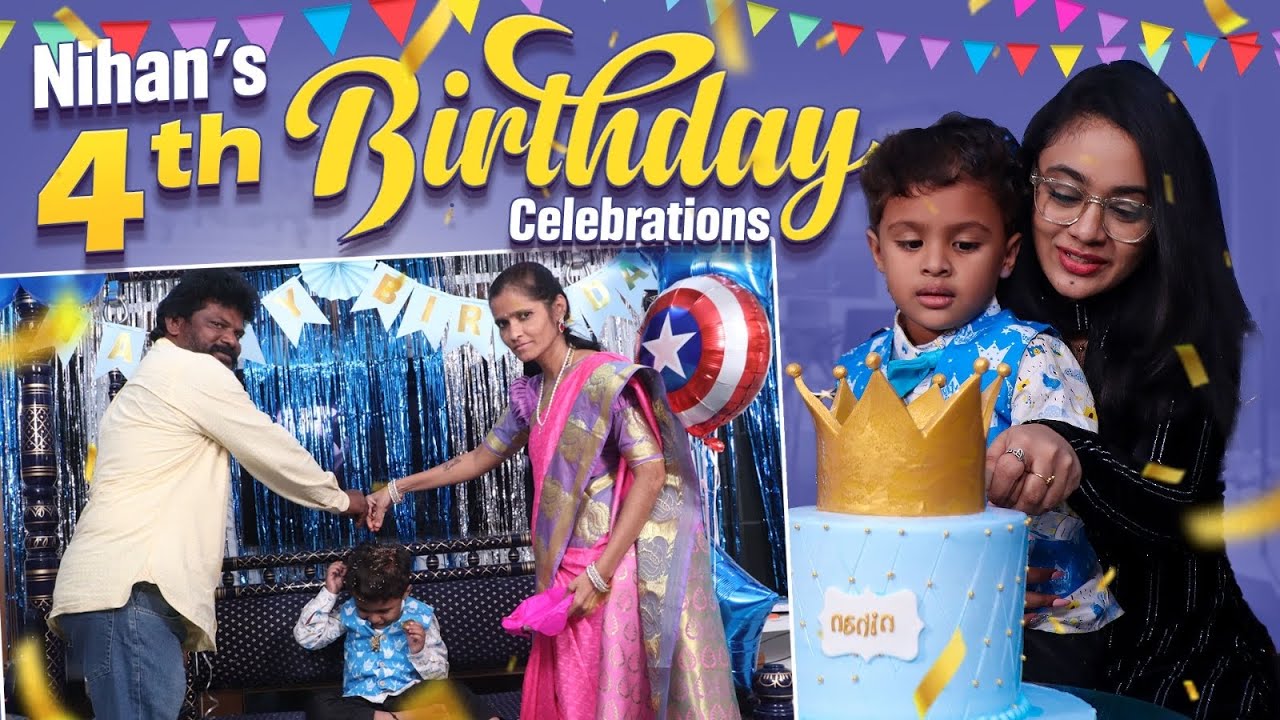 Nihan’s 4th birthday Celebrations || Amrutha Pranay