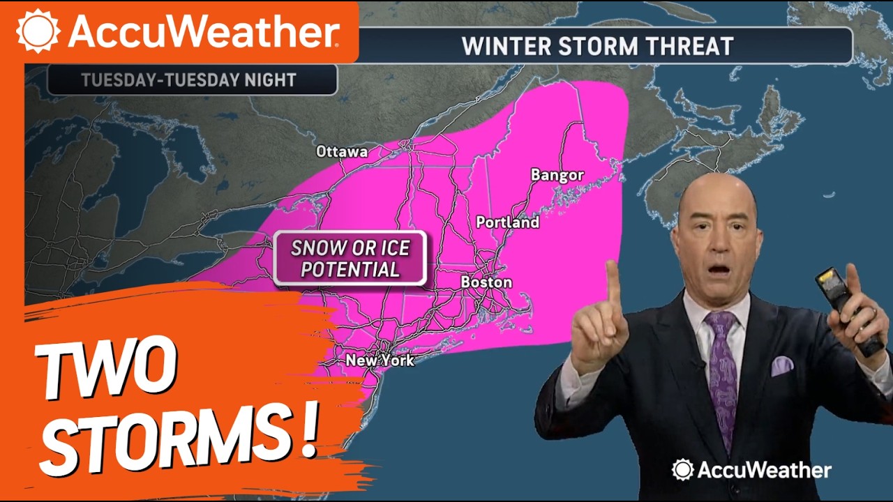 Two Winter Storms Coming for the Northeast!