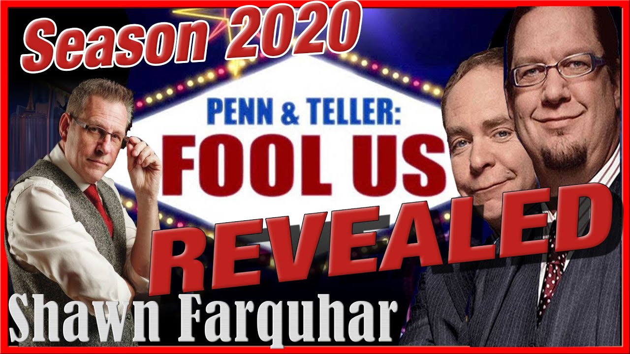 Fool Us Revealed - Season 7 Penn and Teller | Card Magic from Shawn Farquhar