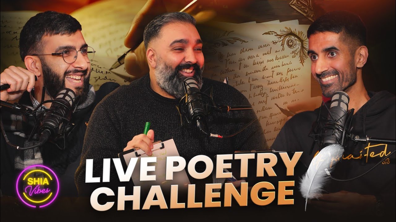 We Gave Him Random Words… He Turned Them Into Poetry | Shia Vibes Podcast Ep28