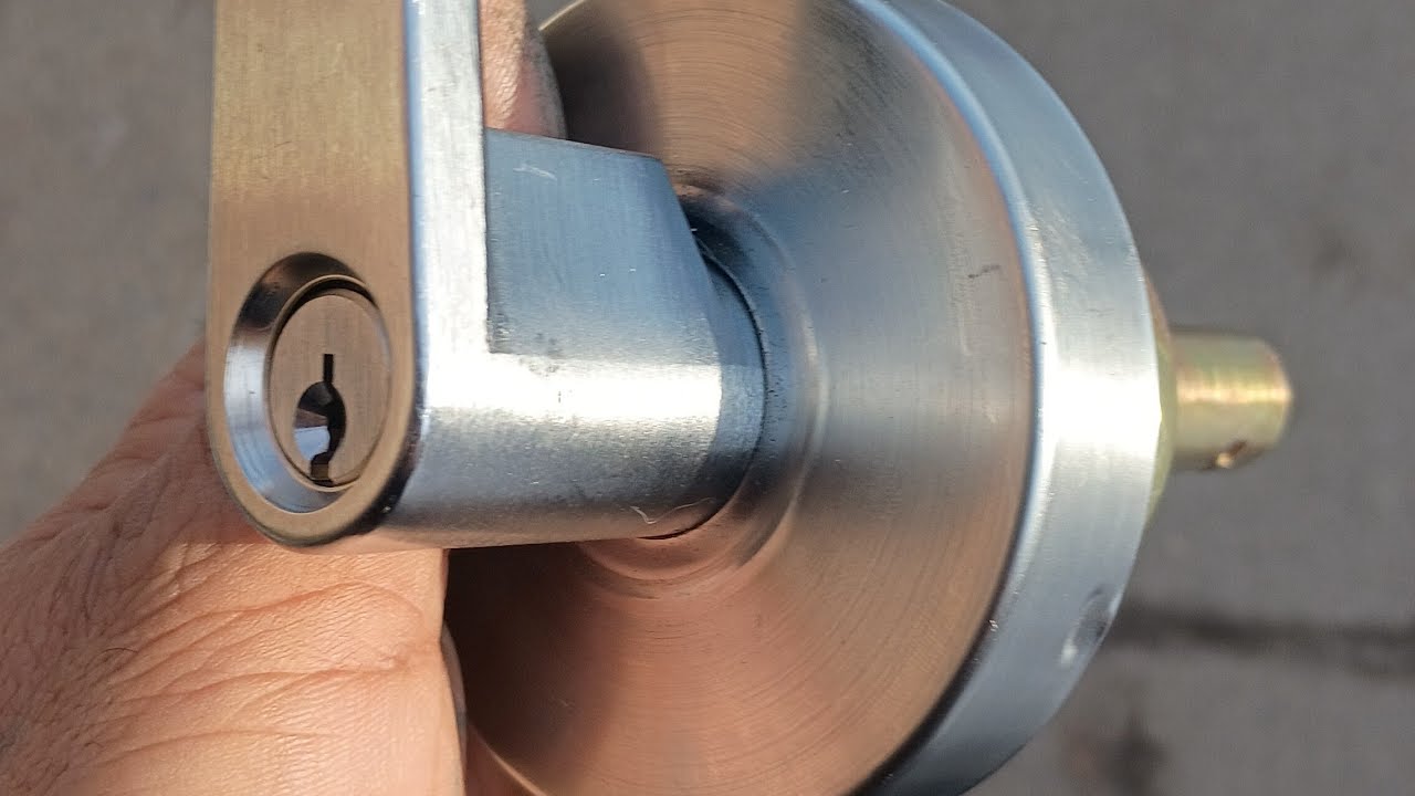 Doorknob Cutaway how to make your own cutaway on any lock 🔒🔐🔒