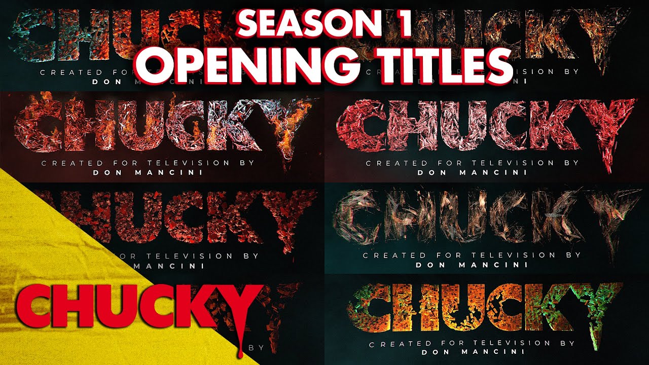 All Of The Title Sequences From Chucky Season 1 | Chucky Official