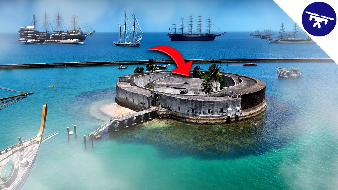 A História do FORTE SÃO MARCELO em SALVADOR
