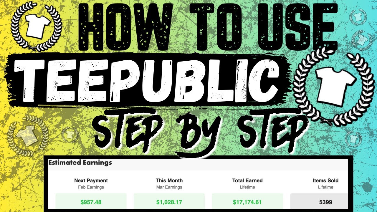 How To Use Teepublic & Create Designs For FREE! (Complete Teepublic Tutorial)