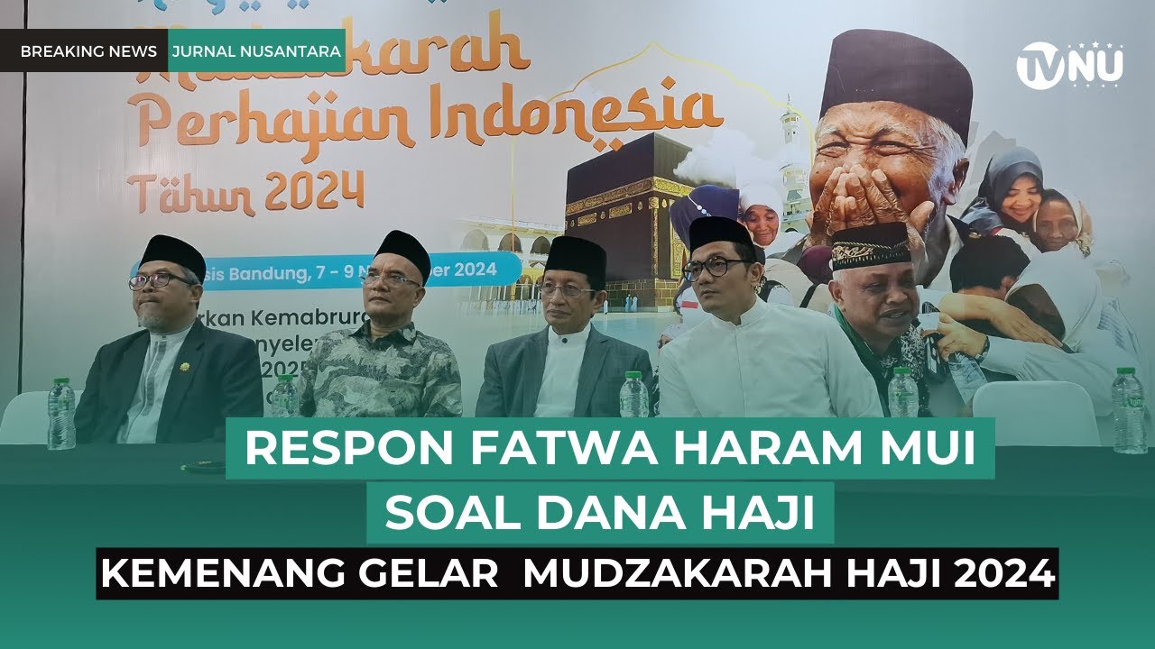 Mudzakarah Haji 2024 Bahas Tiga Isu Krusial, yaitu Skema Murur, Tanazul, dan Respon Hasil Ijtima MUI